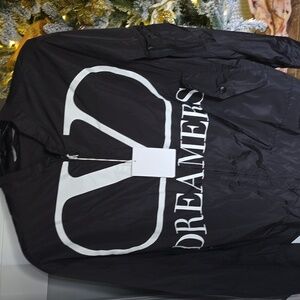 Black Dreamers Men's Jacket valentino fits like a small